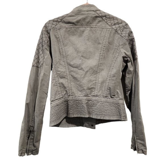 Grey Moto Jacket - Picture 6 of 7